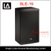 15 Inch Wood PA DJ Portable Stage Speaker Box SLE15 / 15A