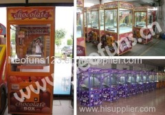 2015 Hot Sale Chocolate Crane Cheap Vending Machine| Novel Designed Candy Crane Machine|Food Vending Machine