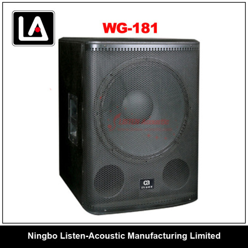 18" Stage Wooden Pro Audio Subwoofer Speaker Box