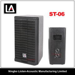 Top quality 6inch active/passive wooden cabinet speaker