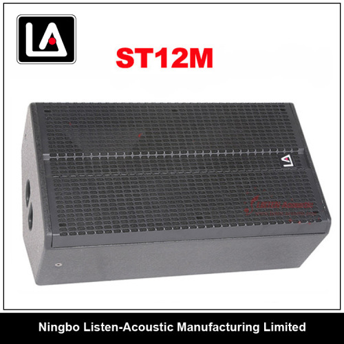 12inch monitor speaker/wooden cabinet/class-D amplifier