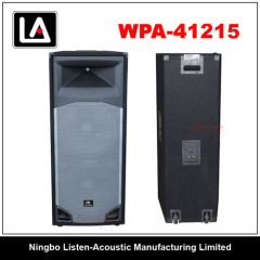subwoofer box design/outdoor speaker box/2x15 speaker box