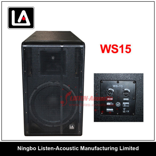 15'' PA Loudspeaker WS15 Similar as Mackie's HD WS - 15