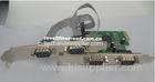 Multi Serial Port Fiber Nic Card PCI-Express to 4 Serial Port Card