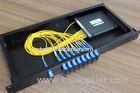 Rack Mount 10G Media Converter , 4 / 8 / 16 Channel CWDM MUX