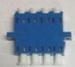 PC / SM 4 Core Fiber Optic Adapters , Single Mode LC / UPC Quad