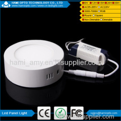 6W aluminum round led ceiling panel light/led surface panel light AC85-265V