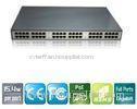 100M / 1000M 24-port IEEE82.3 AF PoE Switch 15.4W FOR IP Camera