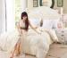 King Size Cotton Duck Down Feather Quilt / Duvet Box Quilting for Wedding or Household