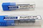 Solid Carbide Roughing End Mills 4 Flute for Aluminium , 12mm 16mm 20mm