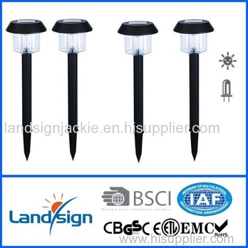 Cixi landsign solar rechargeable light for garden use