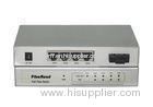 100Base-FX Fiber Power Over Ethernet Switch 4 Port For Surveillance Cameras