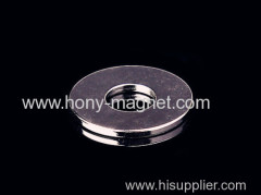 Sintered Ndfeb Magnets With Custom Ring Shape