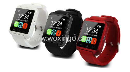 Fashionable smart watch 2015 u8 Plus smart watch ce rohs smart watch for smartphone IOS Andriod