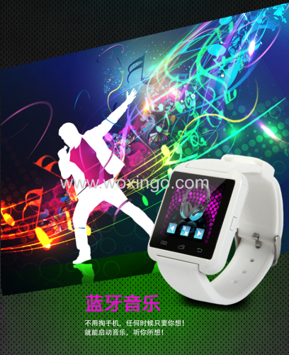 2015 Cheap Touch Screen U8 Smart Watch With Camera 1.44 Inch Bluetooth 3.0 Smart Watch Mobile Phone