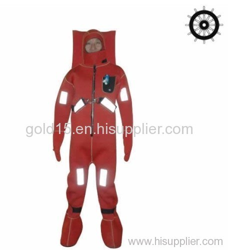 Solas Approved Marine Insulated Immersion Suit/Thermal Protective Suit for Life Saving