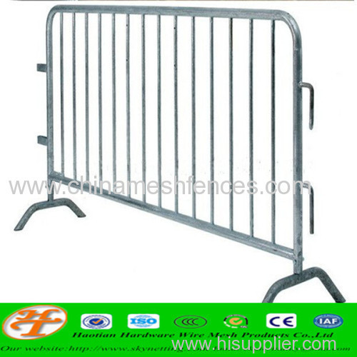 Hot dipped galvanized crowd control barrier mainly exported to American markets