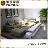 Ottoman sofa light yellow sofa fabric sofa