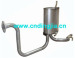 MUFFLER SET-EXHAUST . REAR 96564100 / 96570738 / 96565756 / 96570739 / 96603787 FOR DAEWOO MATIZ 0.8 - 1.0