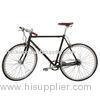 Male Belt Drive Commuter Bike Fixed Gear Road Bicycle With Anodized Polished