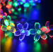 Cixi landsign solar light factory with BSCI and ISO9001 certified solar flower string lights