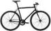 Stylish 52cm / 54cm Fixed Gear Bikes , All Black 700C Fixie Bicycles