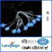 Cixi landsign solar light factory with BSCI and ISO9001 certified solar snow string lights