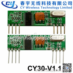 434MHz Ask Superheterodyne Wirless Receiver RF Module