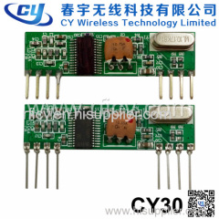 434MHz Ask Superheterodyne Wireless Receiver RF Module