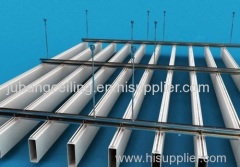 Aluminum square tube decorative ceiling