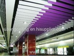 Aluminum square tube decorative ceiling