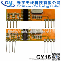 434MHz Ask RF Superheterodyne Wireless Receiver RF Module