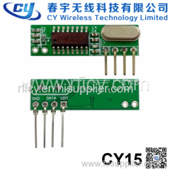 434MHz Ask Superheterodyne Wireless Receiver RF Module