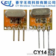 434MHz Ask Superheterodyne Wireless RF Receiver