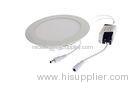 6W IP44 CRI 80 Indoor Recessed Round LED Panel Lights 85V - 265V