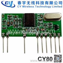 434MHz Ask/FSK Superheterodyne Wireless Receiver RF Module