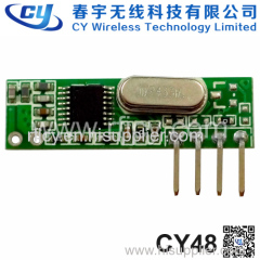 434MHz Ask Superheterodyne Wireless Receiver RF Module