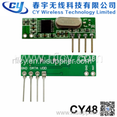 434MHz Ask Superheterodyne Wireless Receiver RF Module