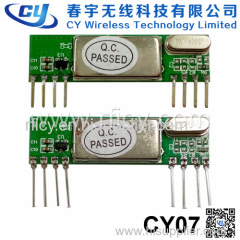 434MHz Ask Superheterodyne Wireless Receiver RF Module