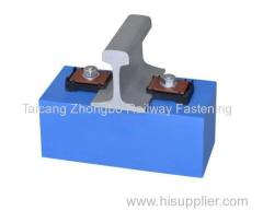 T bolt for raiwlay fastening