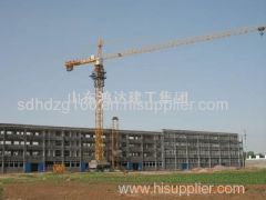 3t 4t 5t 6t 8t 1t 12t 16t 20t Mobile Traveling Tower Crane , Moving Tower Crane with ISO&CE