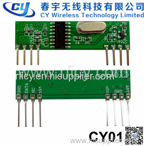 434MHz Ask Superheterodyne Wireless Receiver RF Module