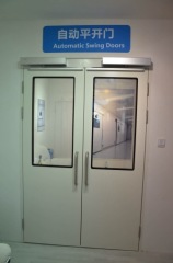 Dunker motor automatic hermetic swing steel doors for hospitals