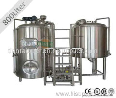 800L micro beer brewery equipment, small brewery machine