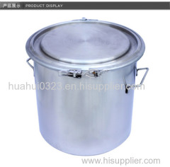 Small milk container stainless steel vessel