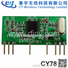 434MHz Ask Fsk Superheterodyne Wireless Receiver RF Module