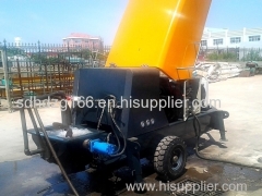 Max Aggregate Diameter 30 mm 40mm Electric Trailer concrete pump 30 good concrete pump 30 famous small pump