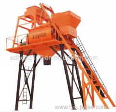 concrete mixer JS500 JS70 JS1000 JS1500 JS2000 JS3000 1m3 twin-shaft 1000L