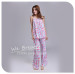 Apparel & Fashion Underwear & Nightwear Pajamas Women's Spring Summer Printed Sleepwear Sets Bamboo Fiber made