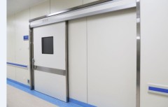 inside wall mounting type automatic sliding hermetic doors for operation theatres